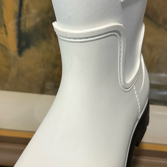 🌸UGG🌸 Droplet Mid Rain Boot In White Size: 11 - Picture 10 of 14